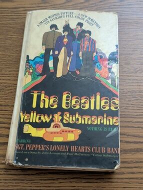 The Beatles Yellow Submarine Illustrated Book - First Edition